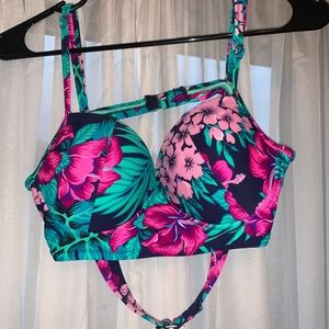 Floral Bathing Suit Top